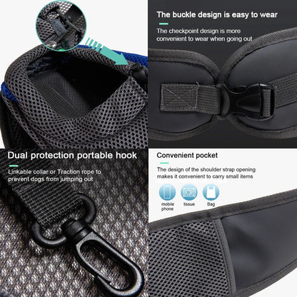 Mesh Sling Crossbody Pet Cat Dog Carrier Shoulder Bag