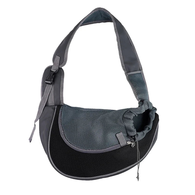 Mesh Sling Crossbody Pet Cat Dog Carrier Shoulder Bag