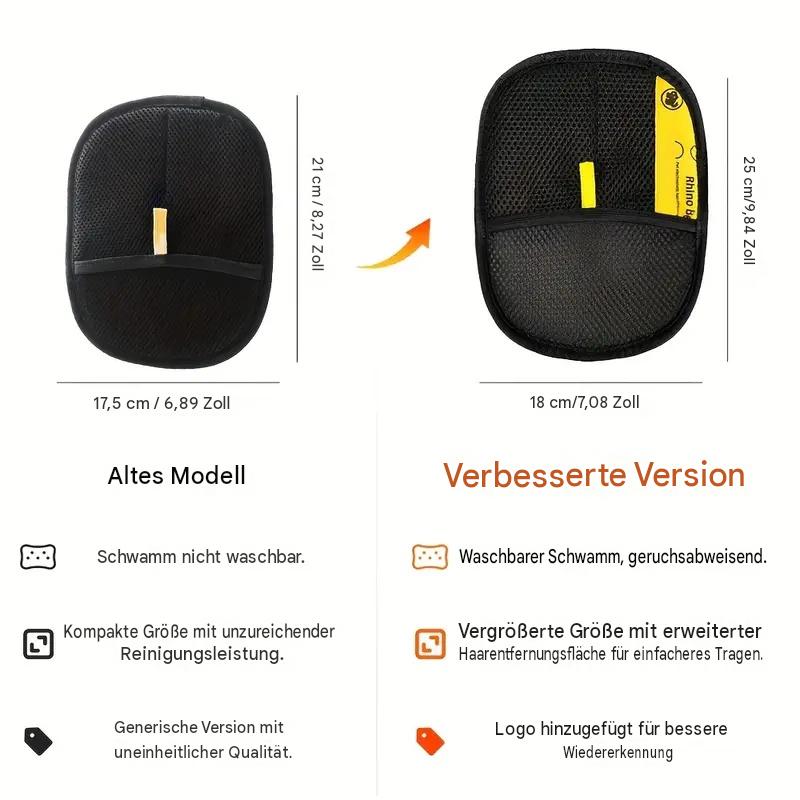LumiBrush™ – Wiederverwendbarer Statischer Tierhaarentferner (2er-Set)