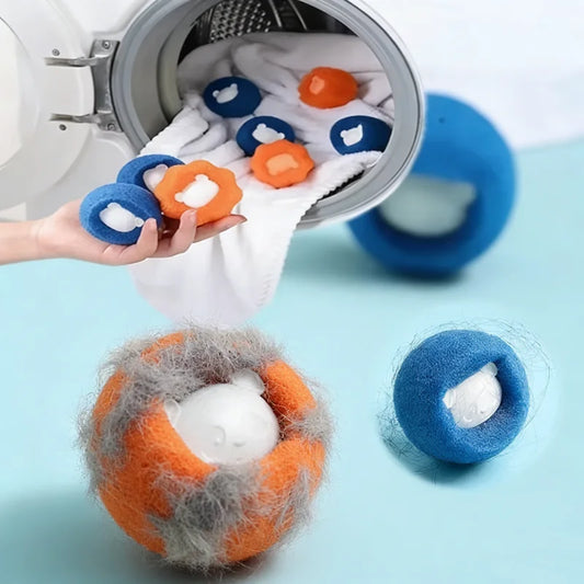 LumiBall™ – Wiederverwendbare Wäschebälle gegen Tierhaare (4er/6er Set)