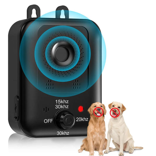 Automatic anti-barking device for dog barking control