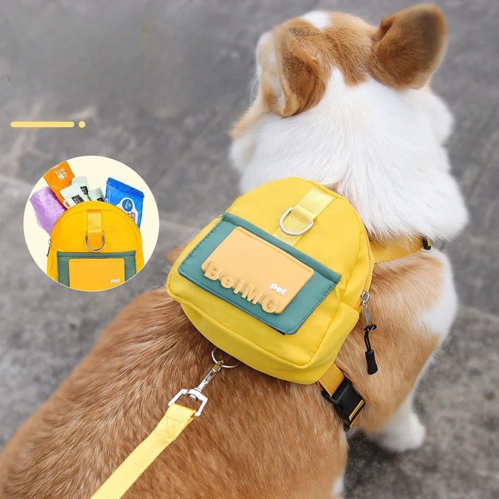 Cartoon Pet Chest Carrier Backpack for Small Dogs & Cats